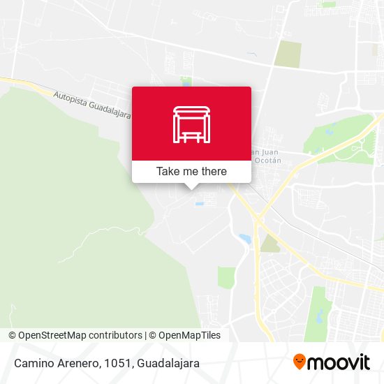 Camino Arenero, 1051 map