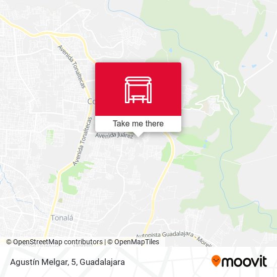 Agustín Melgar, 5 map