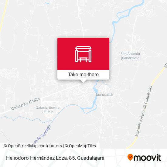 Heliodoro Hernández Loza, 85 map