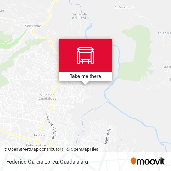 Federico García Lorca map