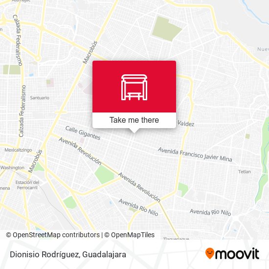 Dionisio Rodríguez map