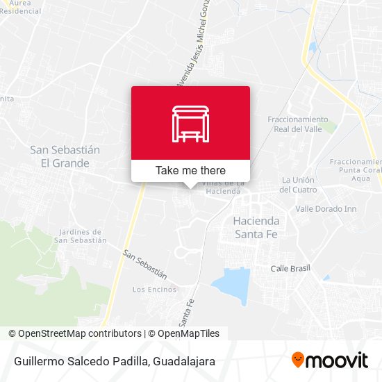 Guillermo Salcedo Padilla map