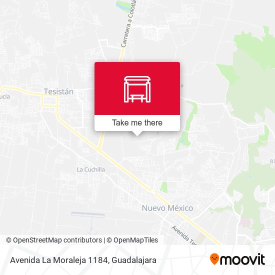 Avenida La Moraleja 1184 map