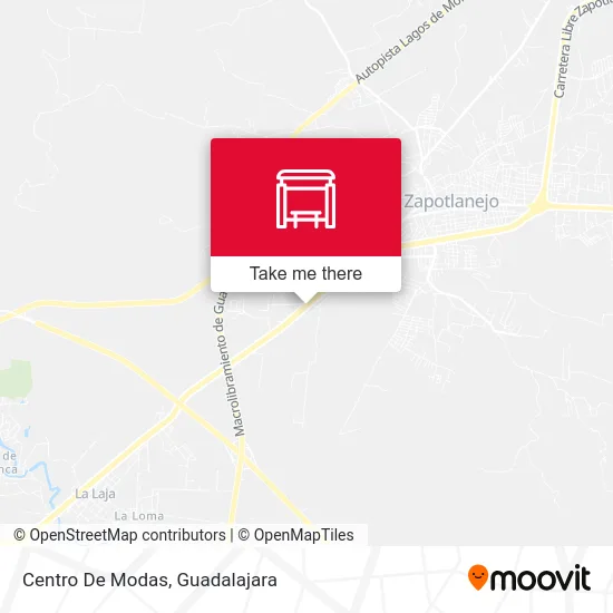 Centro De Modas map