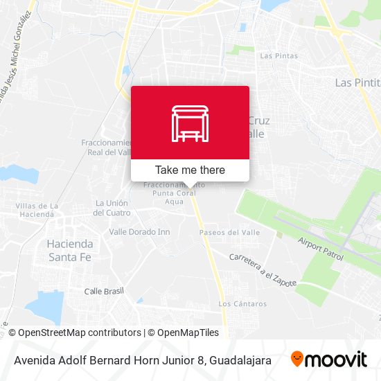 Mapa de Avenida Adolf Bernard Horn Junior 8