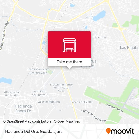 Mapa de Hacienda Del Oro