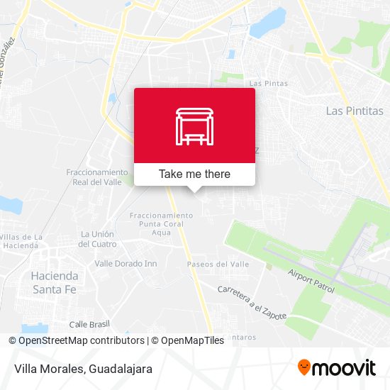 Mapa de Villa Morales