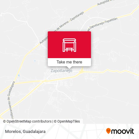 Mapa de Morelos