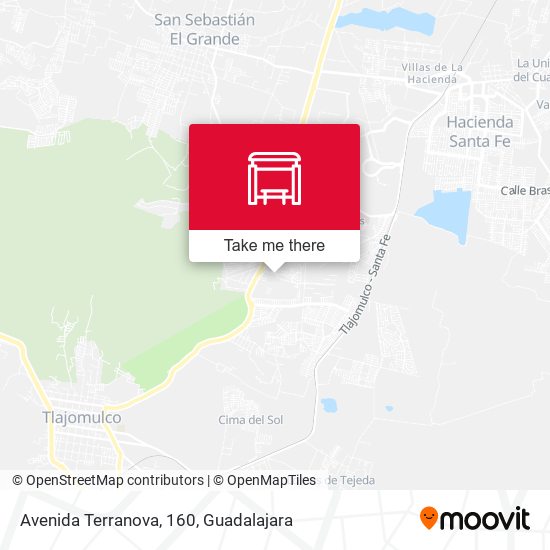 Avenida Terranova, 160 map