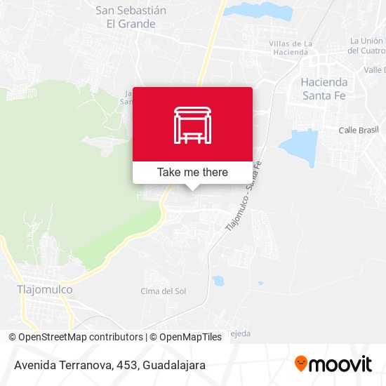Avenida Terranova, 453 map