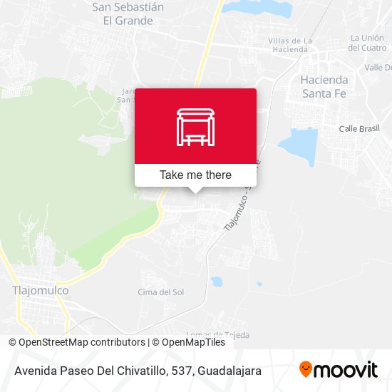 Mapa de Avenida Paseo Del Chivatillo, 537