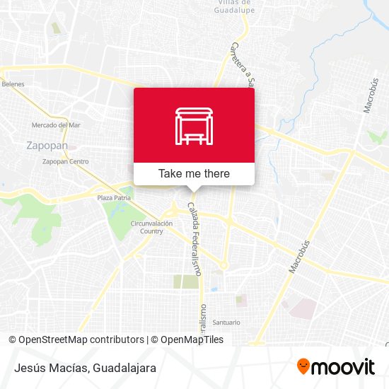Jesús Macías map