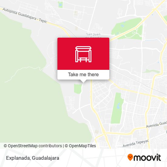 Mapa de Explanada
