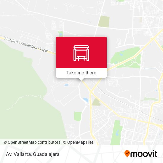 Mapa de Av. Vallarta