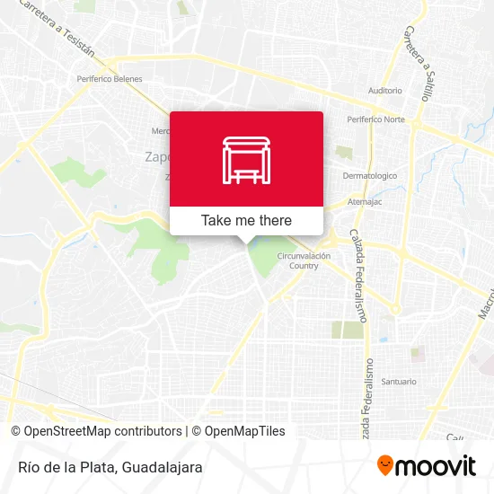 Río de la Plata map