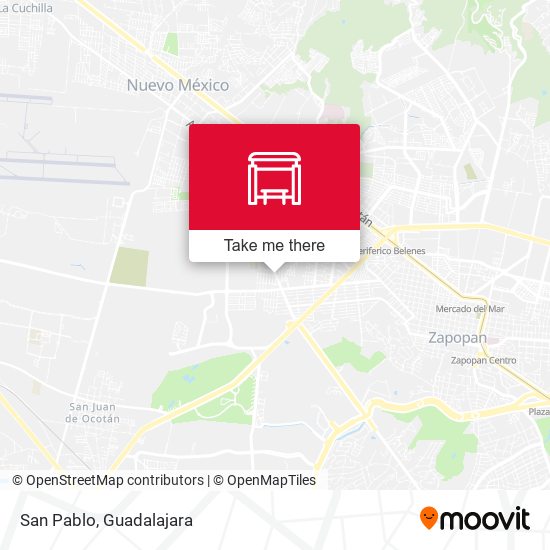 Mapa de San Pablo
