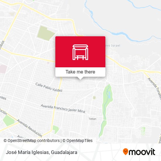 José María Iglesias map