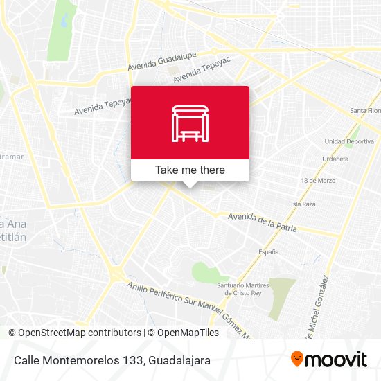 Calle Montemorelos 133 map