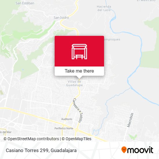 Casiano Torres 299 map