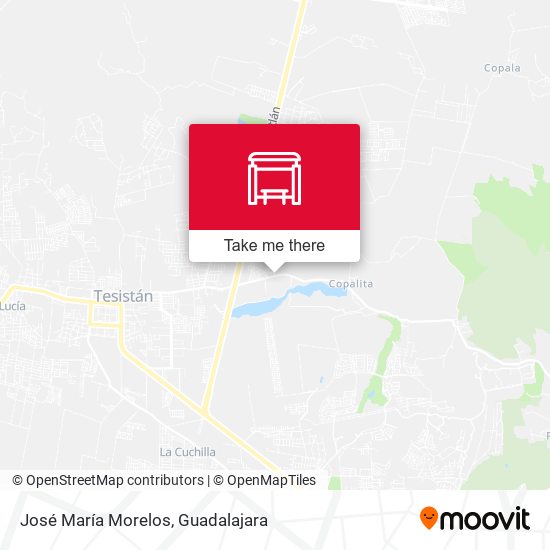 Mapa de José María Morelos