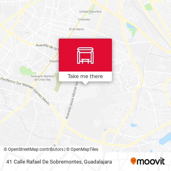 41 Calle Rafael De Sobremontes map