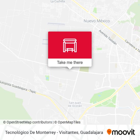 Mapa de Tecnológico De Monterrey - Visitantes