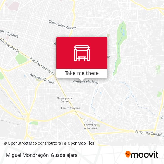 Mapa de Miguel Mondragón