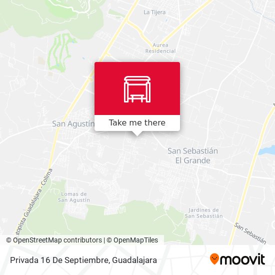 Mapa de Privada 16 De Septiembre