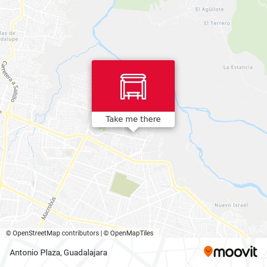 Mapa de Antonio Plaza