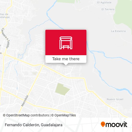Mapa de Fernando Calderón