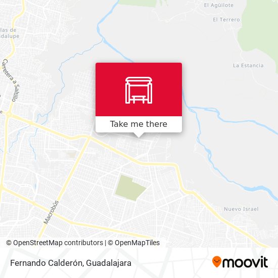 Fernando Calderón map