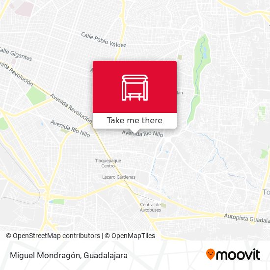 Mapa de Miguel Mondragón