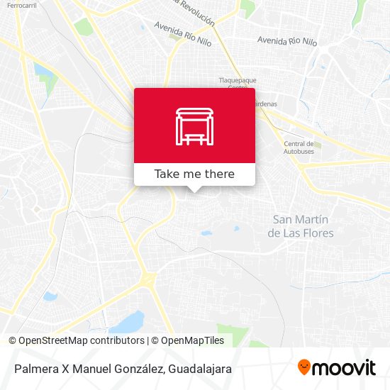 Palmera X Manuel González map