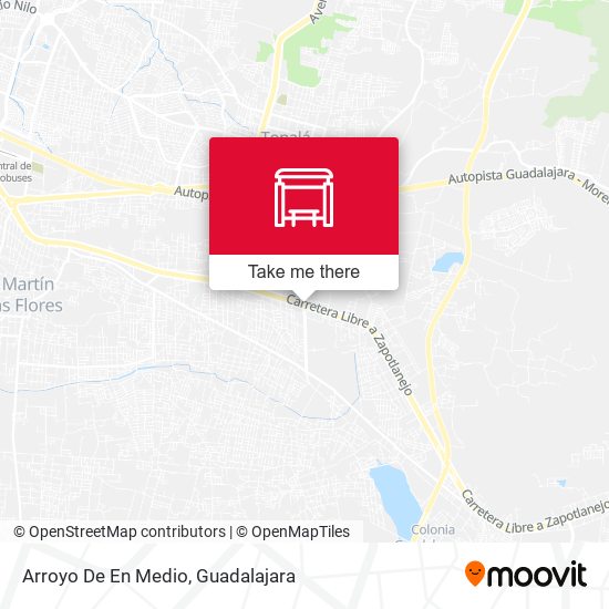 Mapa de Arroyo De En Medio