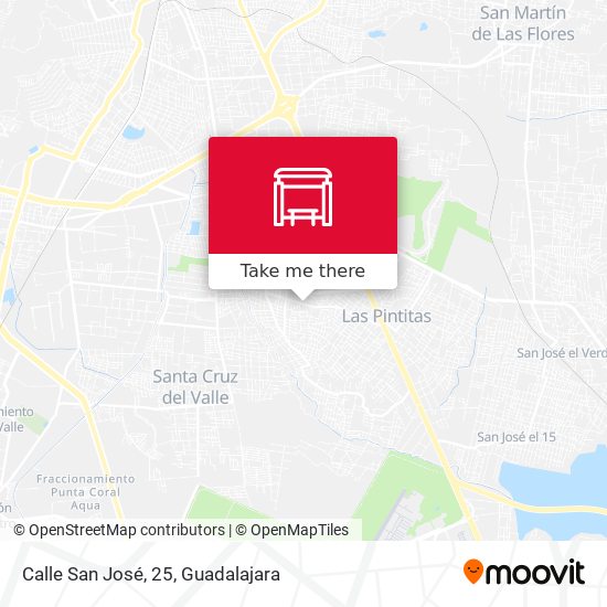 Calle San José, 25 map
