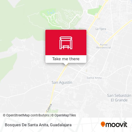 Mapa de Bosques De Santa Anita