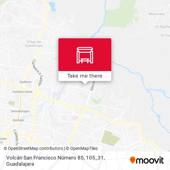 Mapa de Volcán San Francisco Número 85, 105_31