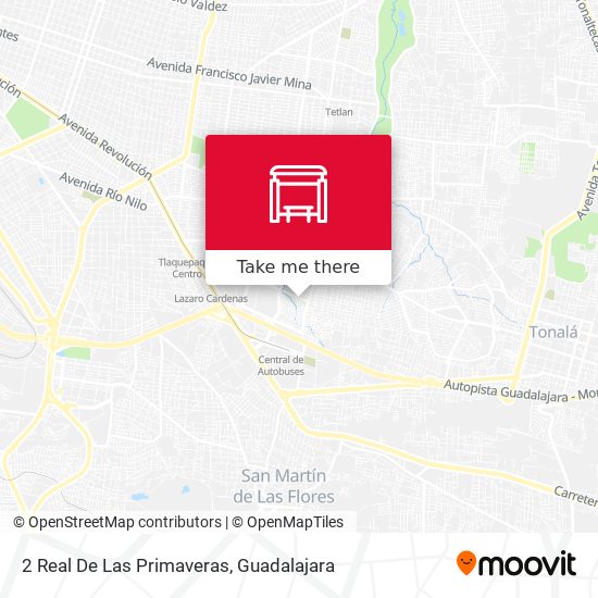 2 Real De Las Primaveras map
