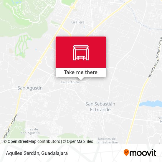 Aquiles Serdán map