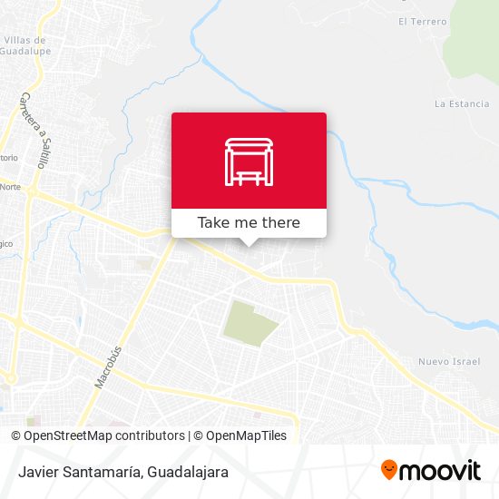 Javier Santamaría map
