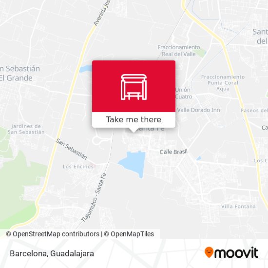 Mapa de Barcelona