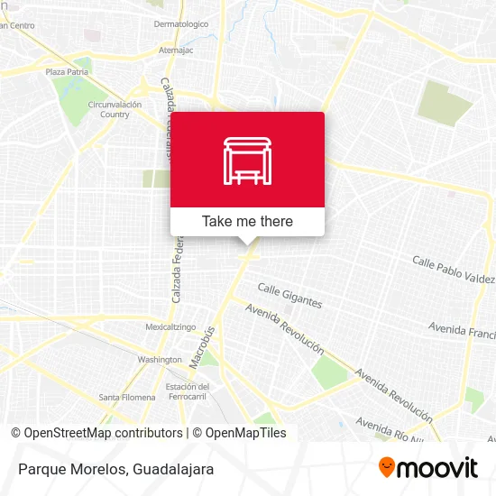 Parque Morelos map