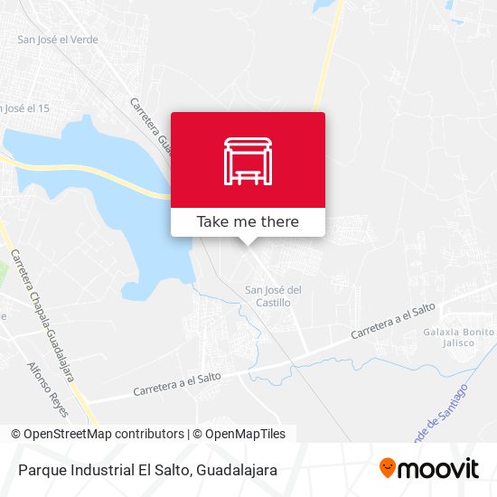 Parque Industrial El Salto map