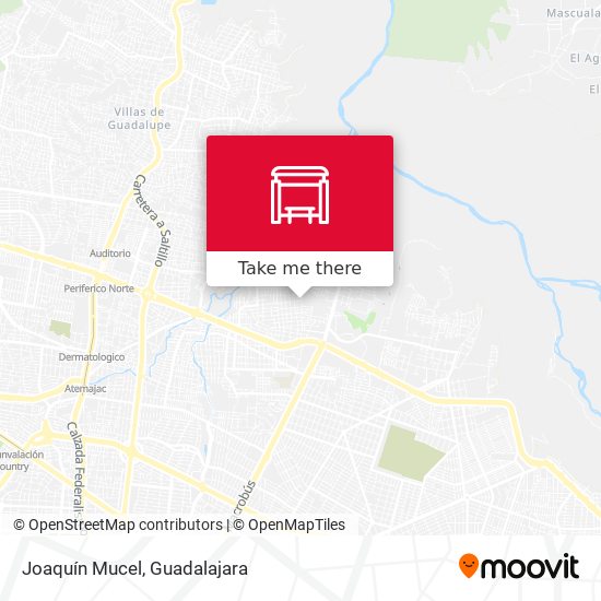 Mapa de Joaquín Mucel