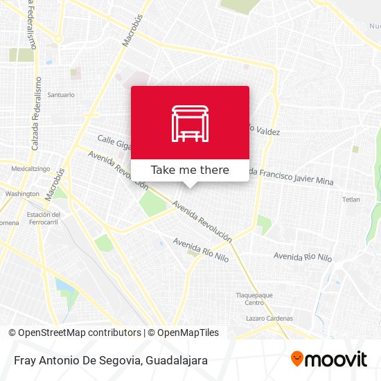 Fray Antonio De Segovia map