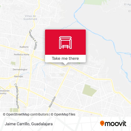 Mapa de Jaime Carrillo