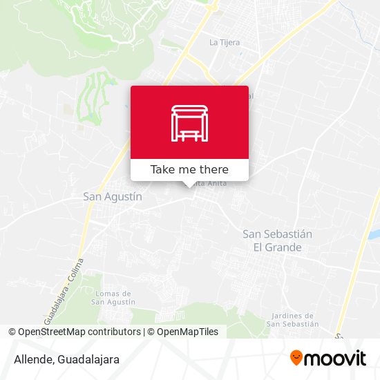Mapa de Allende