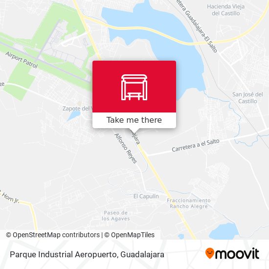 Mapa de Parque Industrial Aeropuerto