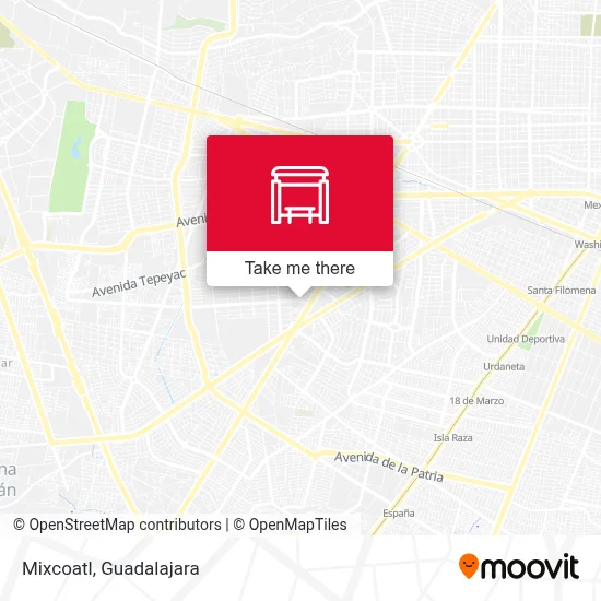 Mixcoatl map
