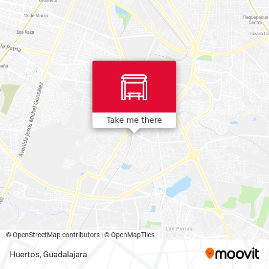 Mapa de Huertos